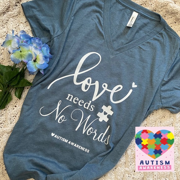 AUTISM Awareness Top 💕 - Picture 2 of 2